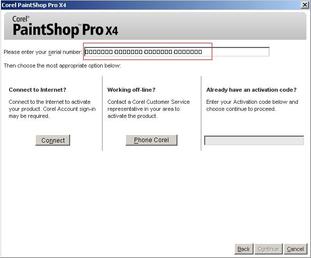 Corel paint shop pro x9 serial number and activation code free number